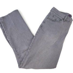Gloria Vanderbilt 'Amanda' 14 Grey Straight Jeans